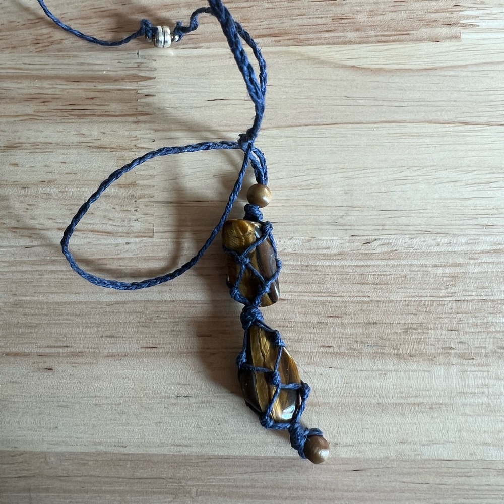 Handmade Tiger’s Eye Necklace